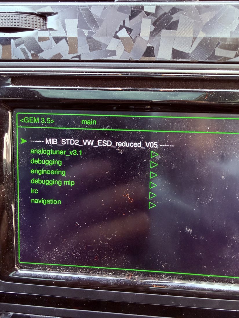 Green Engineering Menu 3.5 on the exact P0241T unit.