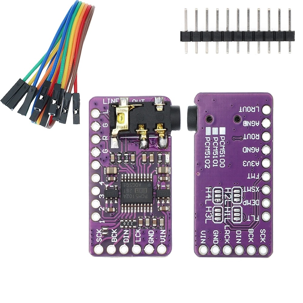 The PCM5102A I2S DAC module - the most sensitive glitch detector on the bench