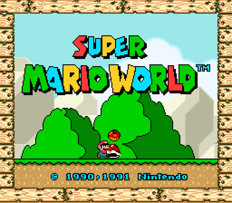 Frame 600, the title screen with its demo running behind the logo, same deal: a host re-render that the hardware's checkpoint hash vouches for