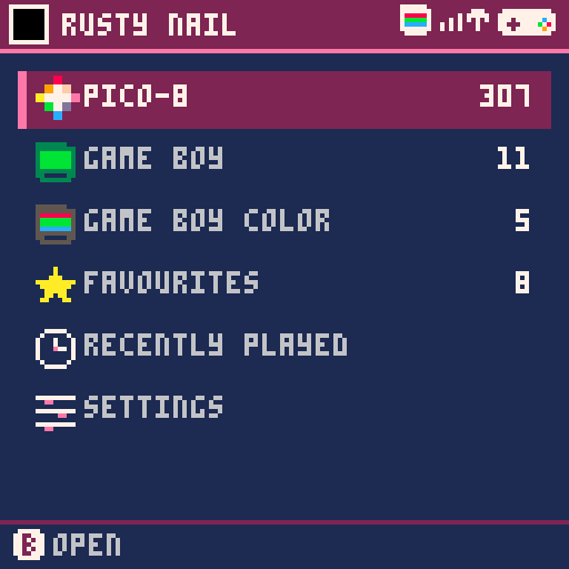 The v2 home screen (pixel-exact re-render of the shell fixture)